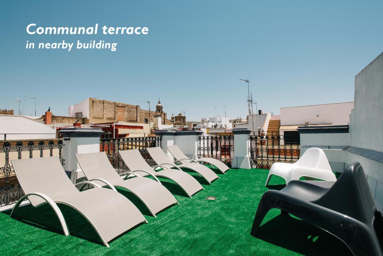 Hostly Rivero 2A Center Loft-Fibre-Communal Terrace-Parking Optional-Cless Sevilla Exteriér fotografie