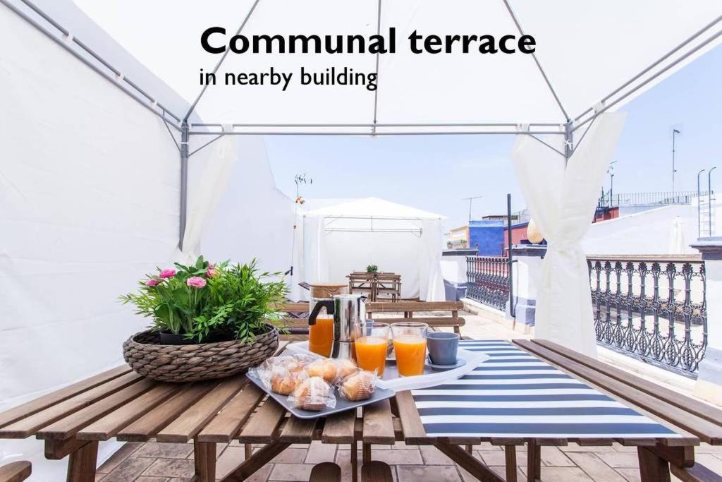 Hostly Rivero 2A Center Loft-Fibre-Communal Terrace-Parking Optional-Cless Sevilla Exteriér fotografie